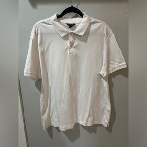 Banana Republic Men polo size XL white color